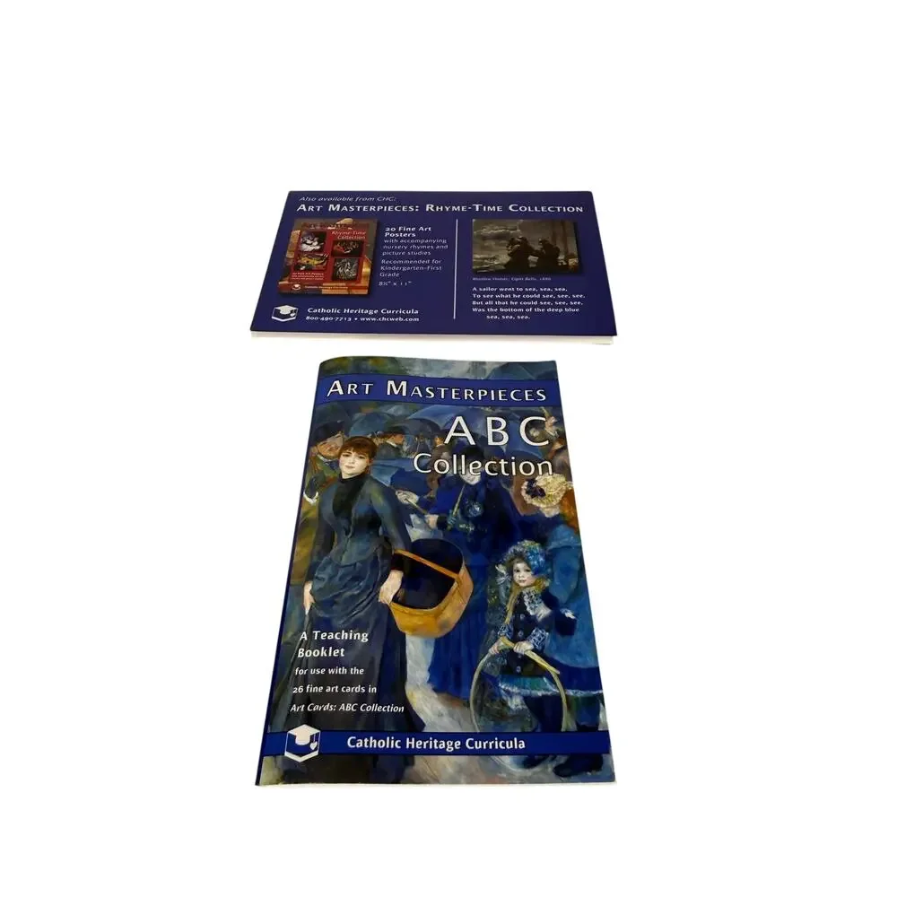 Catholic Heritage Curricula Art Masterpieces ABC Collection Booklets Homeschool